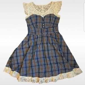 Nwot Vintage Style A Line Dress